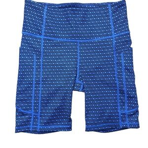 Athleta Ultimate Stash Monogram 7” Short Small